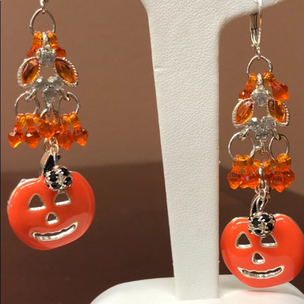 Jack-o’-lantern Earrings